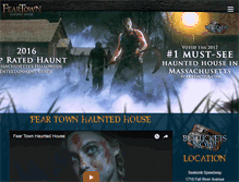 Tablet Screenshot of fear-town.com
